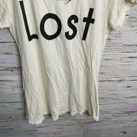 WILDFOX Totally Lost T-Shirt = You Find Your SELF Graphic Statement Tee Boho Top - Picture 3 of 10